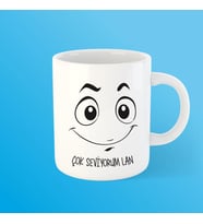 Çok Seviyorum Lan Bardak Kupa