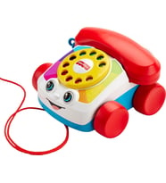 Fisher Price Eğitici Geveze Telefon, Sürüklenebilir, Klasik, Çevirmeli Oyun Telefonu Fgw66 (Krem)