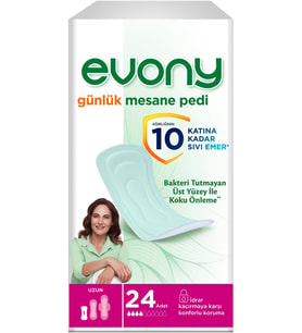 Evony Günlük Mesane Pedi Uzun (İç Adet 24 Lü) Tekli Pk