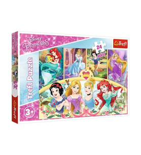 PUZZLE-14294 Princess 24 Parça Maxi Çocuk Puzzle