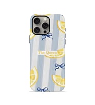 iPhone 15 Pro Max Vorian Çift Katmanlı Kılıf Queen Lemon Bow
