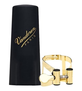 Vandoren LC57DP M/O Alto Saksafon Gold Bilezik ve Plastik Kapak Seti