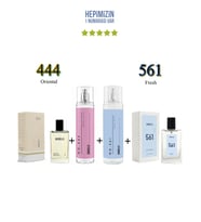 444 + 561 Kadın/Erkek Parfüm Edp 50 ml Oriental/Fresh + No: 444 + No: 561 Kadın/Erkek Body Mist Edt 210 ml Oriental/Fresh -Mnms444561bmset
