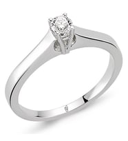 Romeo Pırlanta 0.25 Ct Tektaş Yüzük RM25030 (Çok Renkli)