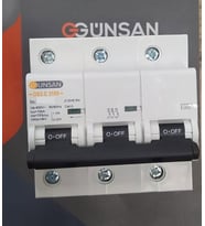 Günsan Valta 3x100a C Tipi 10ka K Otomat (1OS3C3100-100) (Beyaz)