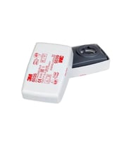 3M 6035 P3 Toz Korumalı Partikül Filtresi - 1 Çift x (2 Adet) (Çok Renkli)