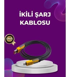 Dayanıklı 4’ü 1 Arada Çok Fonksiyonlu Hızlı Şarj Veri Kablosu