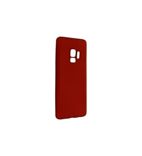 Samsung Galaxy S9 Plus Premium Silikon Kılıf Bordo