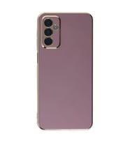 Samsung Galaxy M23 Kılıf Volet Silikon - Mor