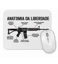 Anatomia da Liberdade Mouse Pad