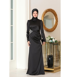 Efsun Abiye Siyah SN98