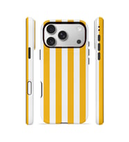 iPhone 17 Pro Max Vorian Çift Katmanlı MagSafe Kılıf Golden Riviera Stripe