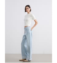 LCW Jeans İndigo Straight Fit Kadın Jean Pantolon