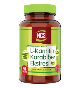 Ncs Karabiber Extreli L-Carnitine 60 Tablet