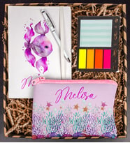eJOYA Kişiye Özel Defter Kalem Kalemlik Ve Mini Organizer Ofis Kırtasiye Hediye Kutusu 111831