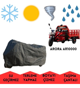Arora AR10000 MOPED Kabinsiz Kasalı Motor Brandası Su Geçirmez