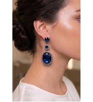 OVAL FULL TAŞLI ABİYE KÜPE