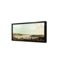 İstanbul Panorama Çerçeveli Cam Tablo