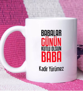Babalar Günü Hediyesi -2- Kupa Bardak