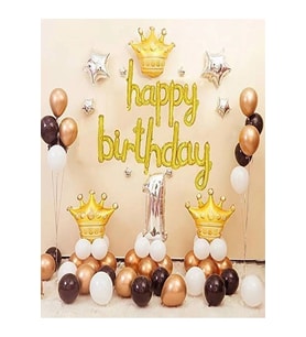 1 Yaş Happy Bırthday Doğum Günü Seti