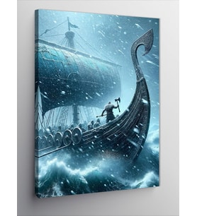 Kanvas Tablo Viking Gemisi