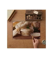 Pita Ekmeği - Ekmek Çeşitleri Tasarımı 240 parça Ahşap Puzzle Ahşap Kutuda MP03261