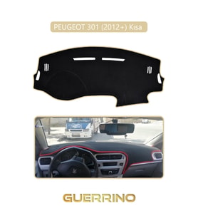 PEUGEOT 301 (2012+) TORPİDO KORUMA HALISI BEJ KENAR
