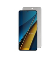 Xiaomi Poco X6 İle Uyumlu Hayalet Ekran Koruyucu Şeffaf (Siyah)