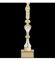 ODAK KUPA - Figürlü Kupalar - Mezuniyet Kadın Figürlü Kupalar FG-032 C - 40 cm