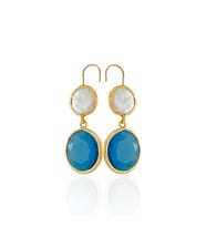 Kadir Jewellery 22 Ayar Altın Kaplama Kadın İnci Küpe -El İşçiliği Ve Hipoalerjenik Küpe