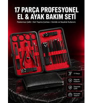 Kompakt ve Şık Tasarımlı 17 Parça Bakım Seti Yeni Nesil