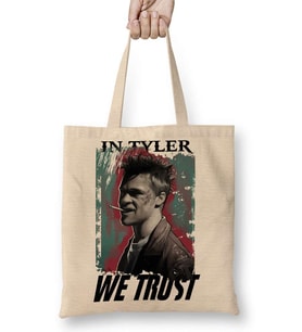Clube da luta em Tyler Durden Bez Çanta Uzun Saplı