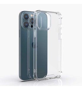 Apple iPhone 13 Pro Max Kılıf Şeffaf Nitro Anti Shock Kapak (Renksiz)