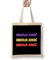 Nikola Jokic - Basketball gifts Vintage Retro Rainbow Quotes For BOYS AND Dad Bez Çanta Uzun Saplı