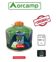 Orcamp Nurgaz Aygaz  Propan Bütan Kamp Kartuş Tüpü – Kamp Gazı – Kamp Ocağı Gazı  1000 Ml