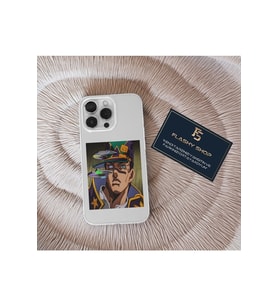 Samsung Galaxy A33 Uyumlu Jojo's Bizarre Jotaro Kujo Tasarımlı Şeffaf Kılıf
