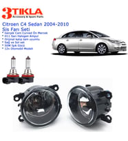 Citroen C4 2008 Sis Farı Set  Oem:  8200074008