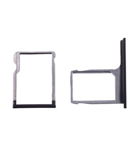 Htc One M8 Sim Ve Hafıza Kart Kapağı Tutucu Set-siyah
