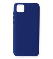 Durukar® Huawei Y5P Kılıf Nano içi Kadife Silikon - Lacivert