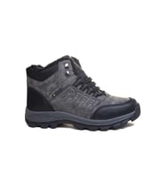 Moda Ayakkabı 1253 Erkek Kışlık Trekking Bot Ayakkabı (Füme)