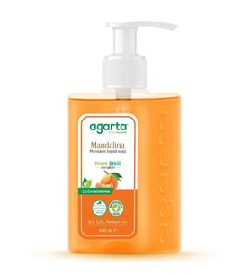 AGARTA DOĞAL MANDALİNA SIVI SABUN 400 ML