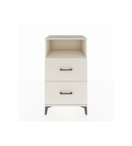Hyperion Komodin Tek Raflı 2 Çekmeceli 60x44x106 Aytaşı-Aytaşı