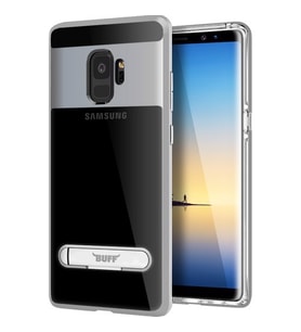 Buff Galaxy S9 ile Uyumlu Air Bumper Kılıf Silver