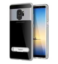 Buff Galaxy S9 ile Uyumlu Air Bumper Kılıf Silver