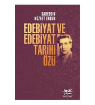 Edebiyat ve Edebiyat Tarihi Özü (Gri-Kırmızı)