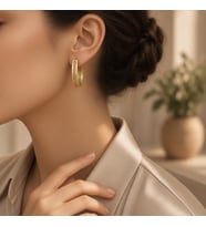 STİL İNCİSİ/XUPING JEWELRY GREK DESEN MODEL KÜPE