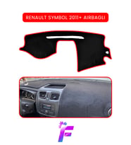 RENAULT SYMBOL AIRBAGLI (2012-2020) Torpido Örtüsü Güneşten Korur Kolay Montaj Tam Uyum A69