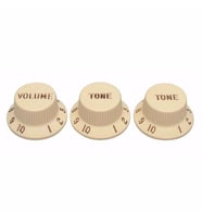 Fender Knob Strat 1V/2T Vintage Aged