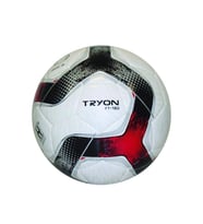Tryon Ft-180 Futbol Topu Beyaz Kırmızı (Beyaz-Siyah)