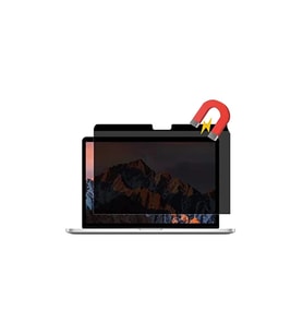 Newface Apple Macbook Air 13.3 Macbook Manyetik Hayalet Ekran Koruyucu - Siyah